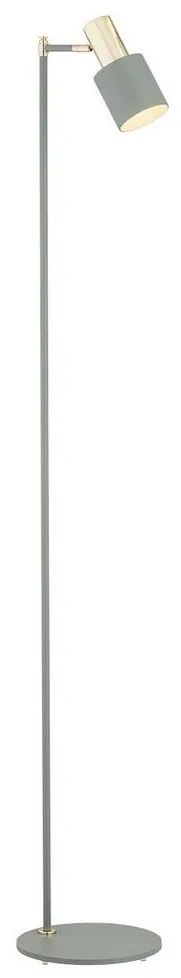 Argon 4271 - Stojacia lampa DORIA 1xE27/15W/230V zelená/mosadz