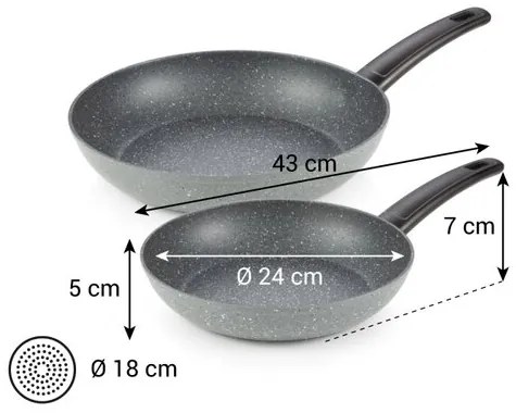 TESCOMA panvice FineLINE 2 ks 24 a 28 cm, L