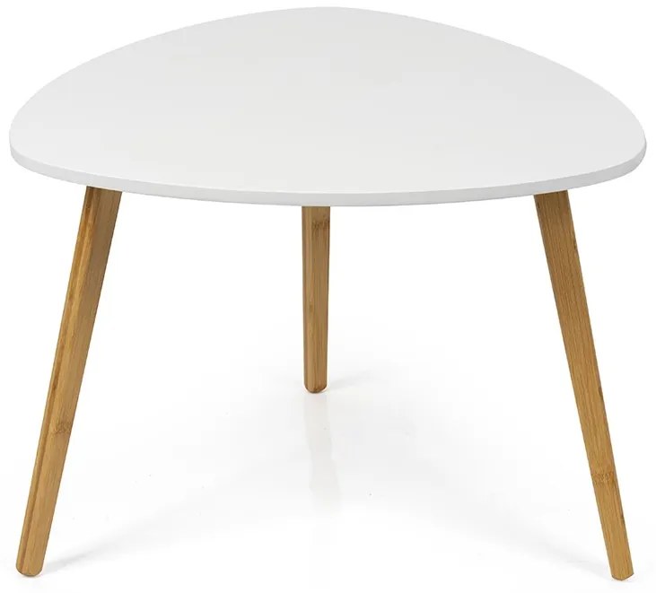 Noela Odkladací stolík SCANDIA 55 biely