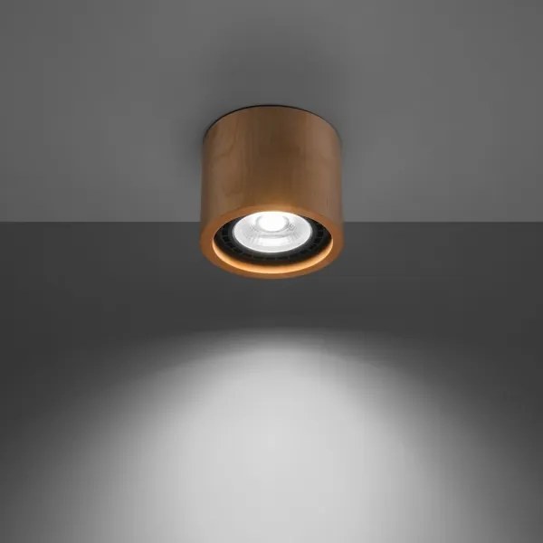 Sollux SL.0913 - Stropné svietidlo BASIC AR111 1xGU10/40W/230V buk