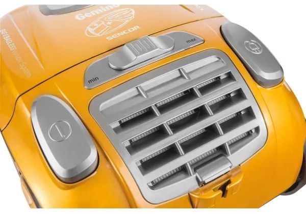 Sencor - Vreckový/bezvreckový vysávač 4,5 l/3 l 700W/230V zlatá