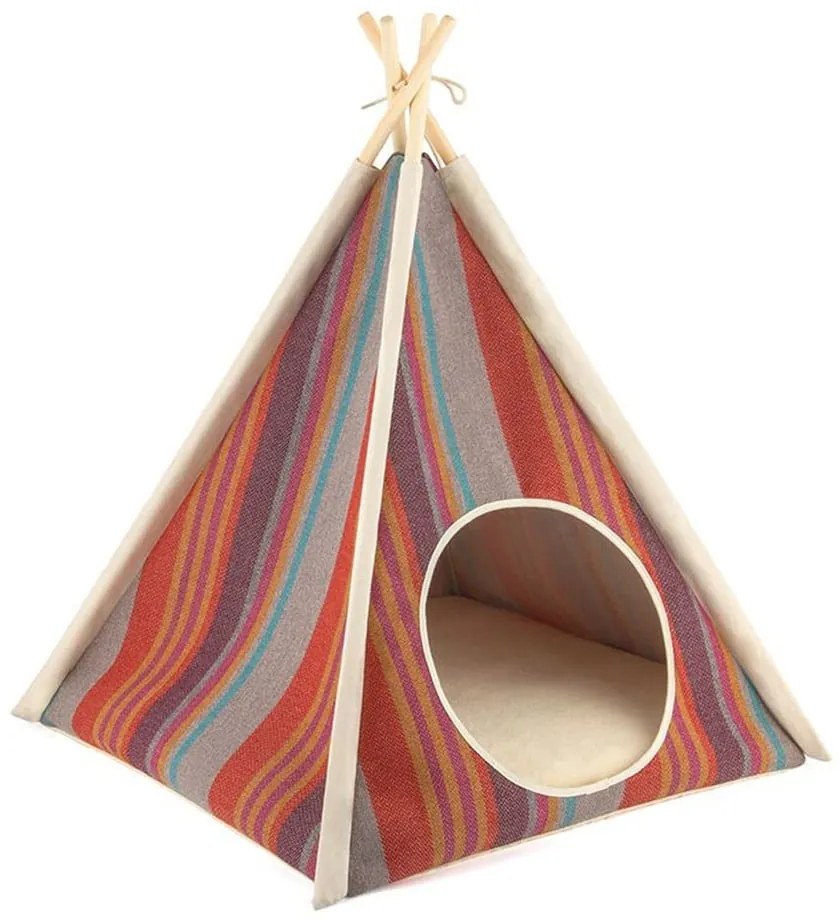 Teepee stan pre domáceho miláčika 63x63 cm Cozy Cove Desert – P.L.A.Y.