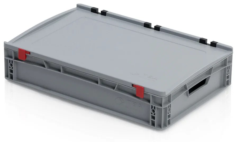 Plastová prepravka s vekom 600 x 400 x 135 mm