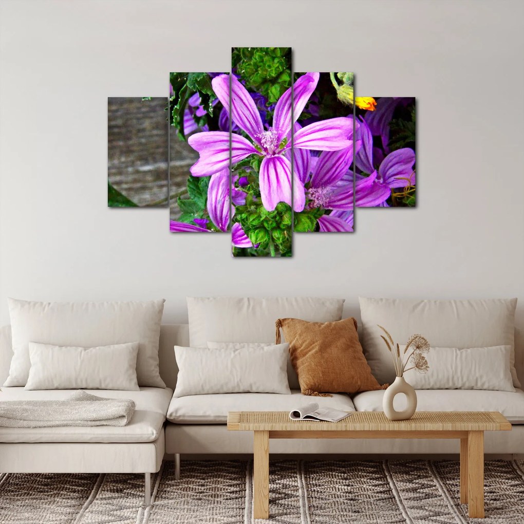 Obraz - lúčne kvety (150x105 cm)