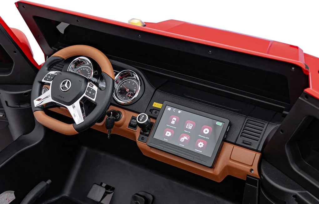 Ramiz Mercedes Benz MAYBACH G650 STRONG vozidlo Červená