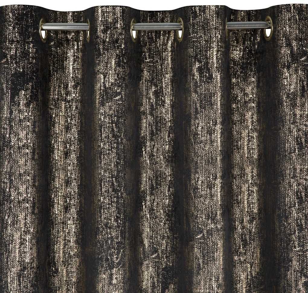 ZATEMŇOVACÍ ZÁVES NA KRÚŽKOCH DARA 140X250 CM VZOROVANÁ