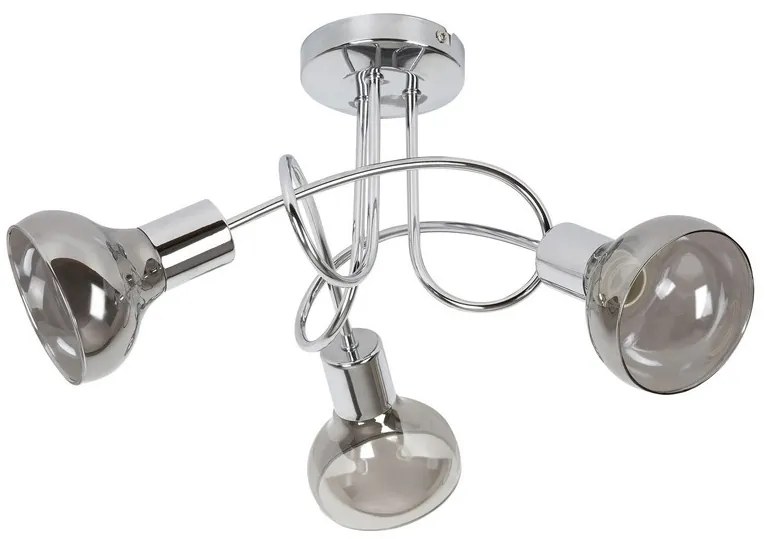Rabalux HOLLY stropné svietidlo max. 3x40W | E14 | IP20 - chróm