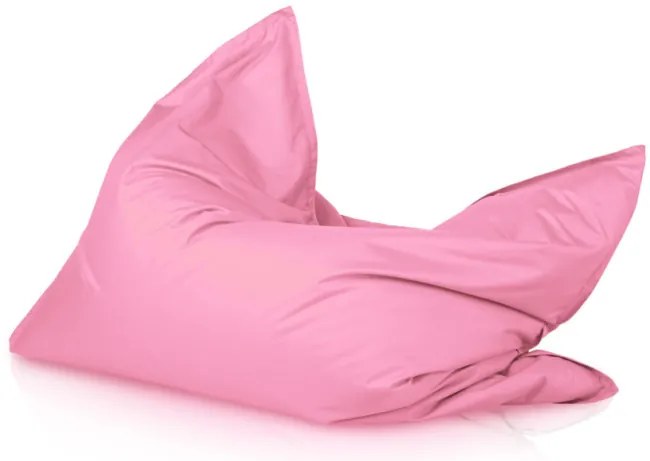 Vankúš na sedenie svetlo ružový nylon