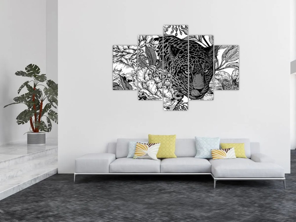 Obraz - Exotická záhrada (150x105 cm)