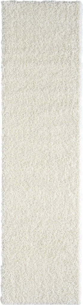 My Flair, Behúň My Shaggy creme, 80x250, biela, chodba / predsieň