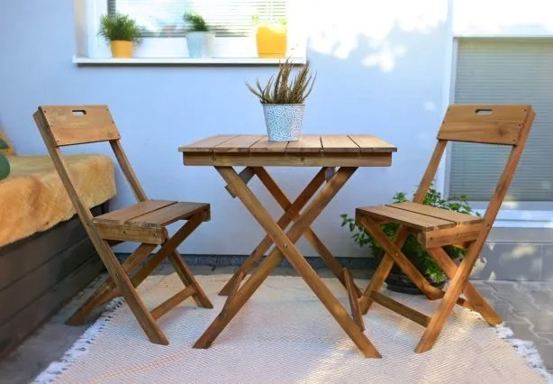 Rojaplast FILAX bistro set drevený