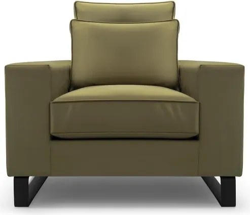 Kreslo Torre Black, olivová (Salvador 10)