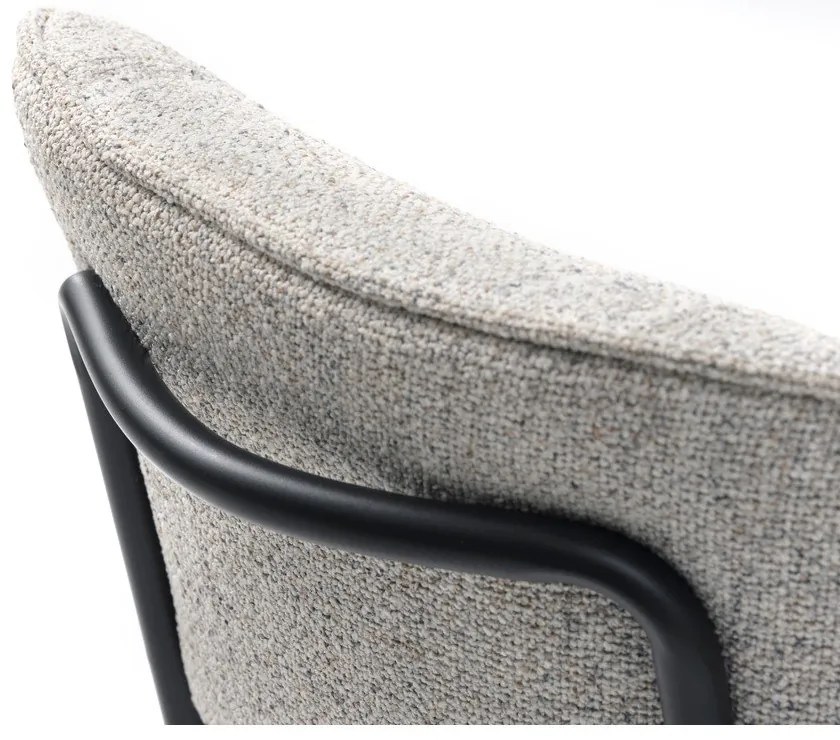 Svetlosivá jedálenská stolička Buffalo – Unique Furniture