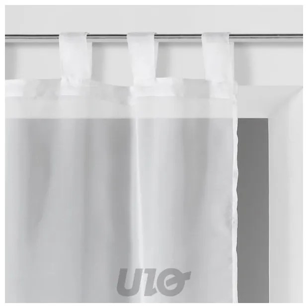 Biele voálové záclony v súprave 2 ks 60x90 cm Voiline – douceur d'intérieur