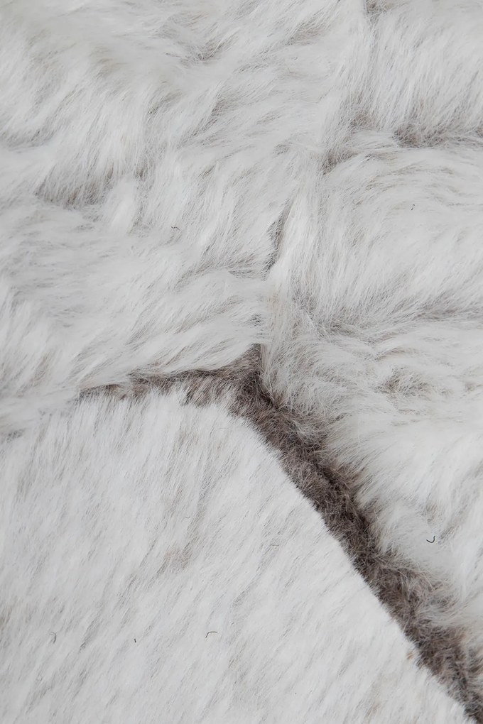 Koberec Rabbit 3D Carving COFFE/WHITE 2 rozmery koberec: 160x220 cm