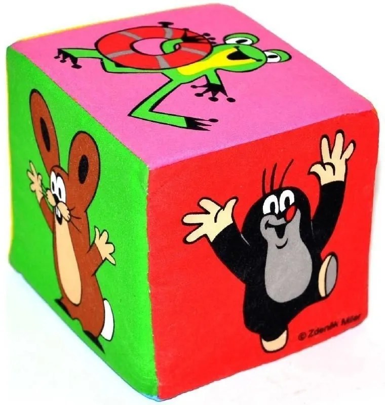 Wiky Textilná kocka Krtko