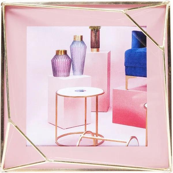 KARE DESIGN Sada 3 ks − Rámček Art Pastel Pink 10 × 15 cm