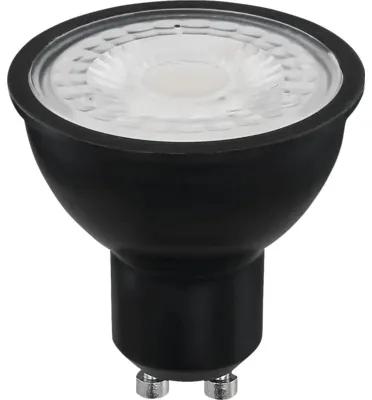 LED žiarovka Globo GU10 / 6,5 W 450 lm 3000 K čierna