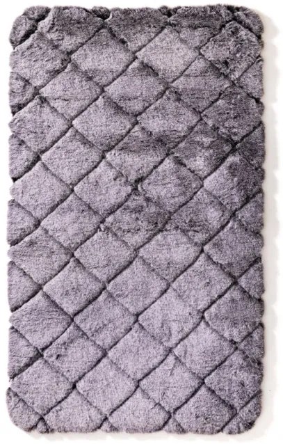 Kúpeľňový koberček MOYO CUT antracitový