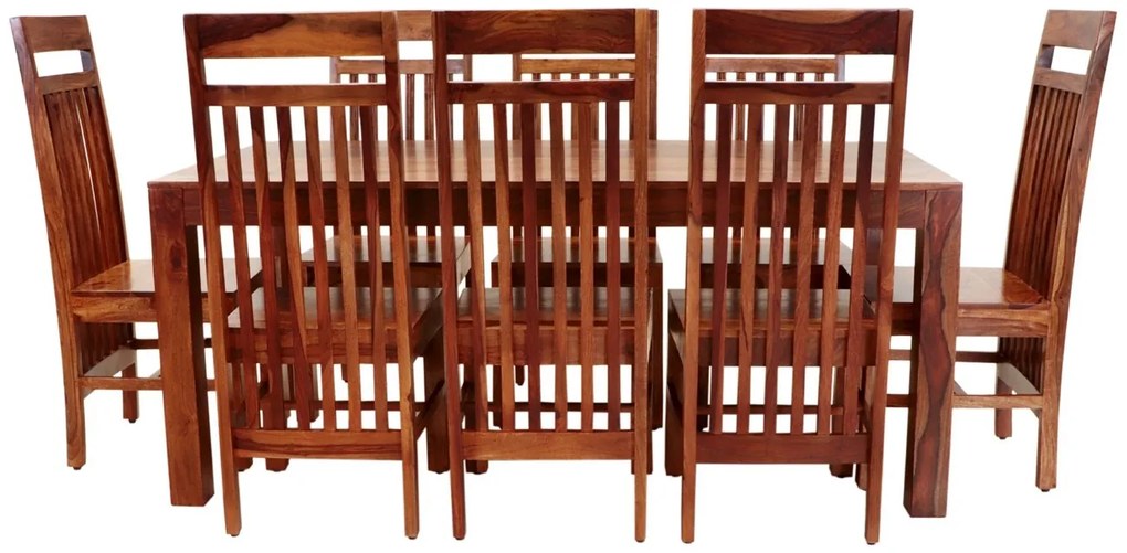 furniture-nabytek.cz - Jedálenský set pre 8 osôb Gani z indického masívu palisander