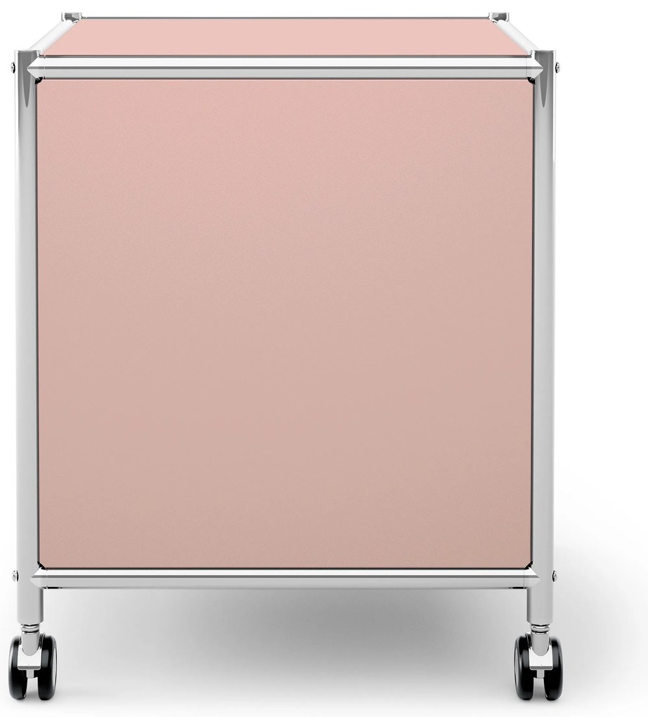 Kovový odkladací stolík »CN3« s 1 výklopným priečinkom, staroružový