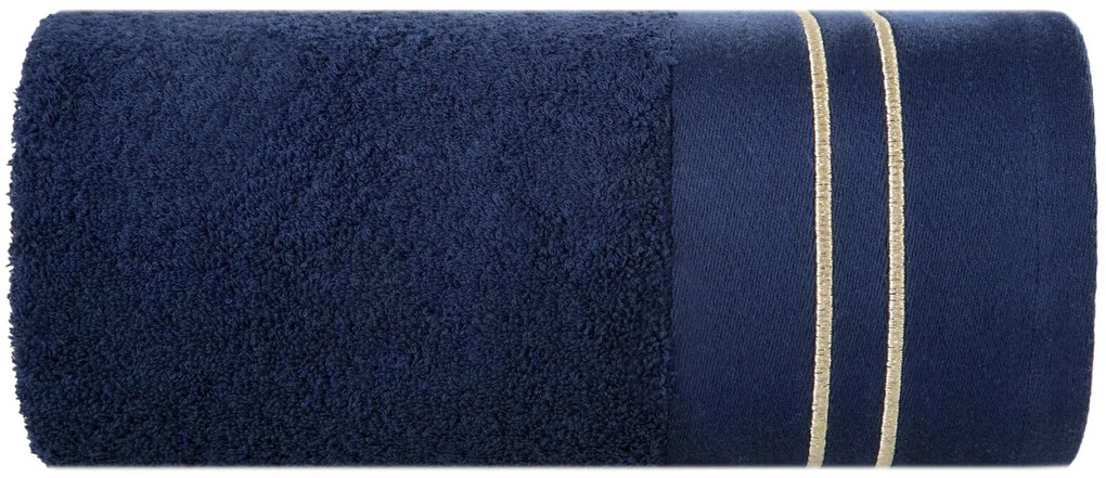 FROTÉ UTERÁK OLIVIA 50X90 CM TMAVOMODRÁ