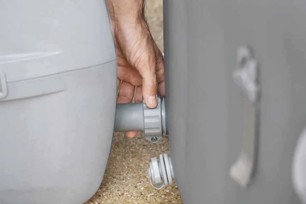 Bestway  Jacuzzi Lay-Z-Spa St.Lucia 170 x 66 cm 3 osoby 60037 sivá