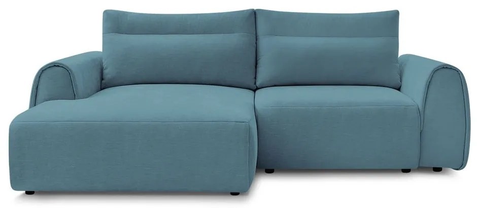 Modrá rohová pohovka Aden – Bobochic Paris