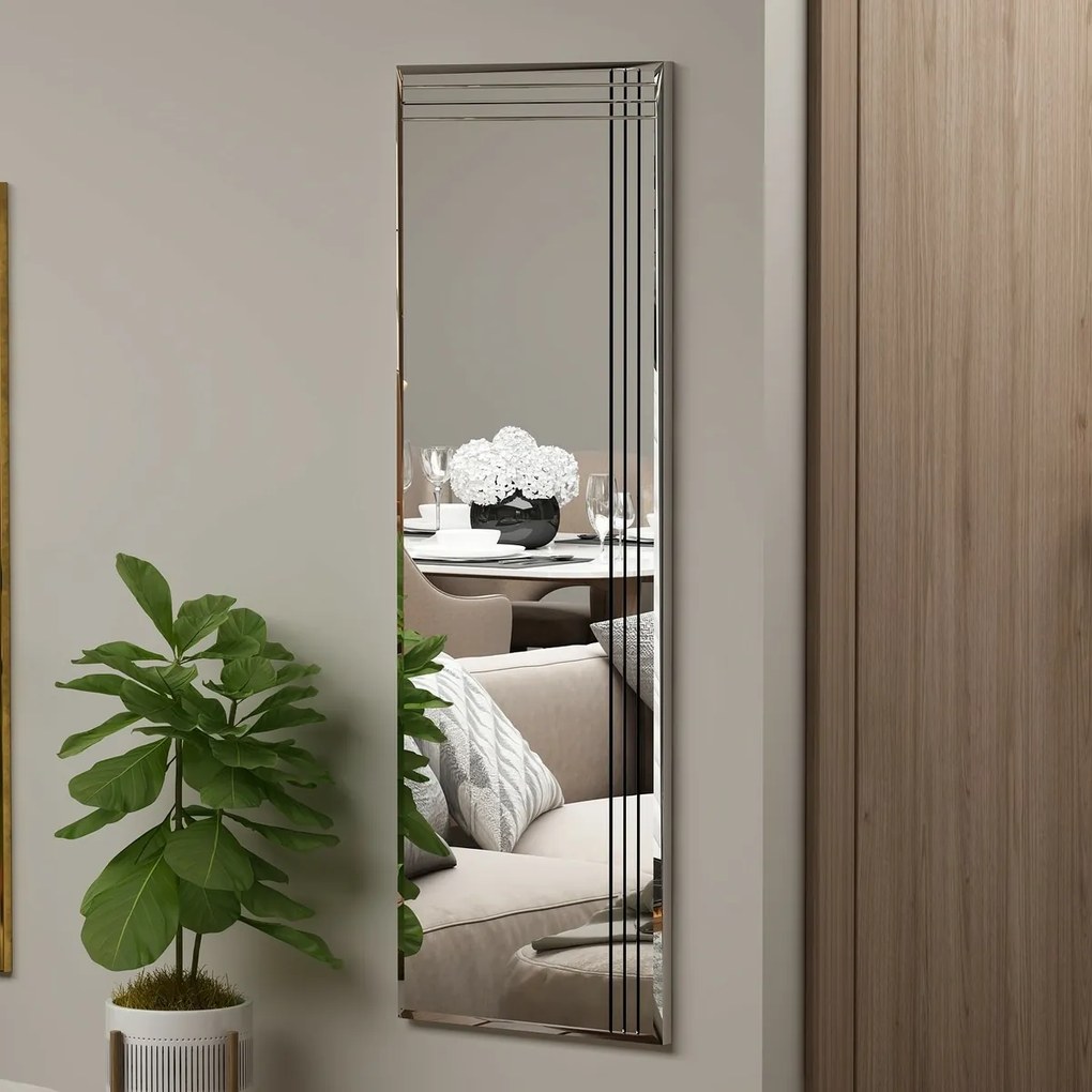 Zrkadlo Trio Transparent 40 x 120 cm