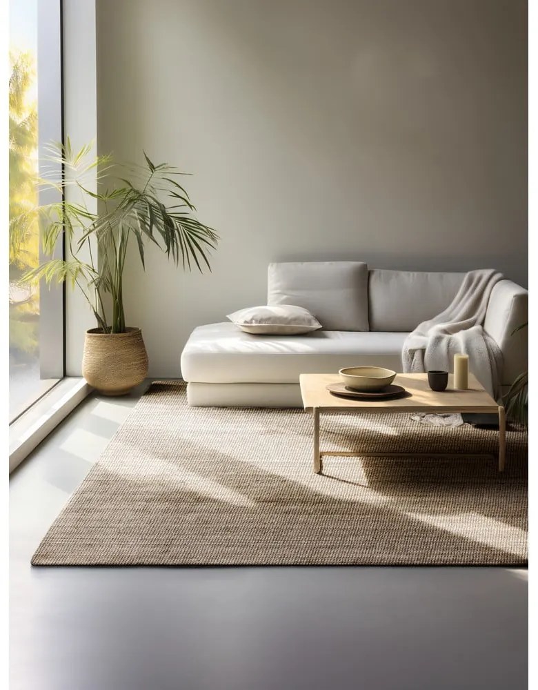 Béžový jutový koberec 160x230 cm Bouclé – Hanse Home