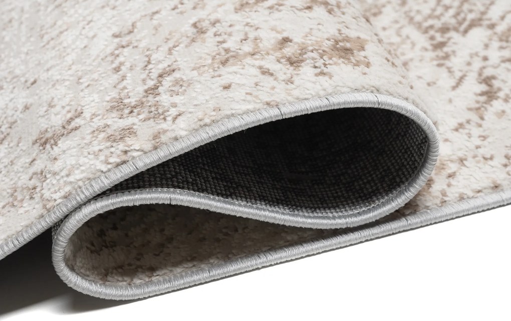 TA Koberec D189E WHITE/VIZON PORTLAND Biely Obdĺžnikový Rozmer: 80x150 cm
