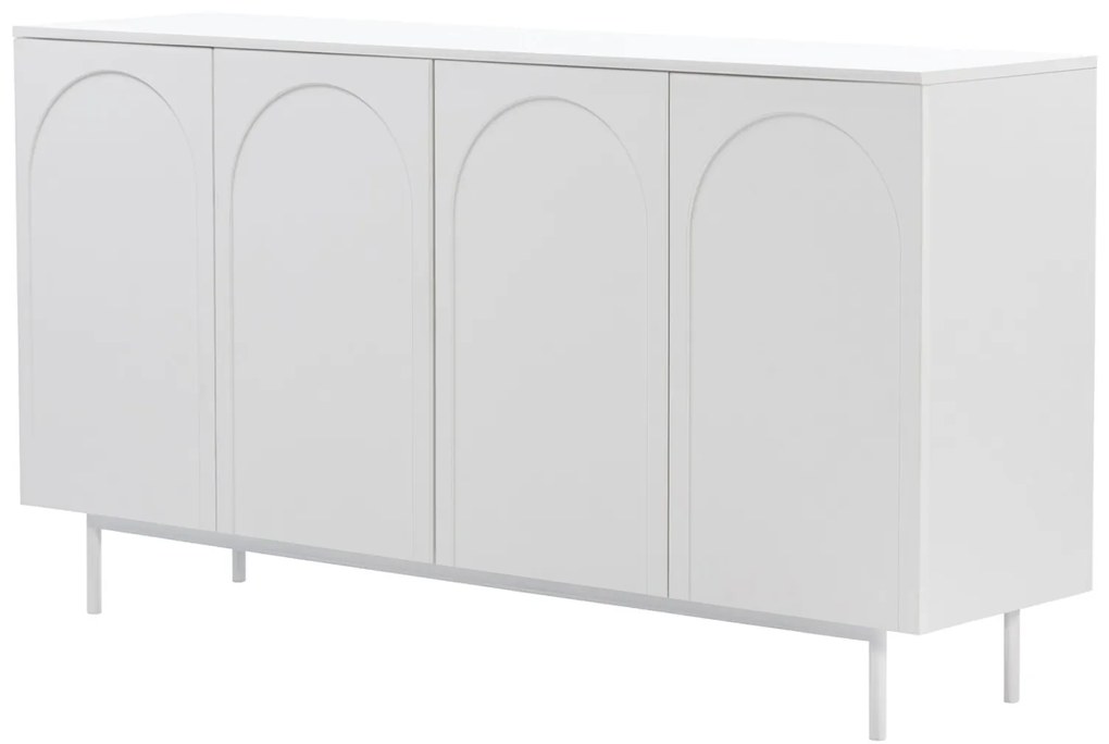 Komoda HELENE 161 cm bílá