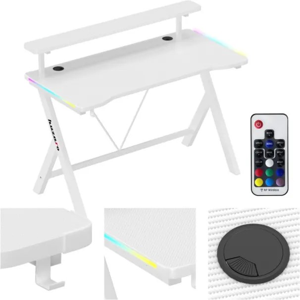 Herný stôl Hero 1.9 RGB White
