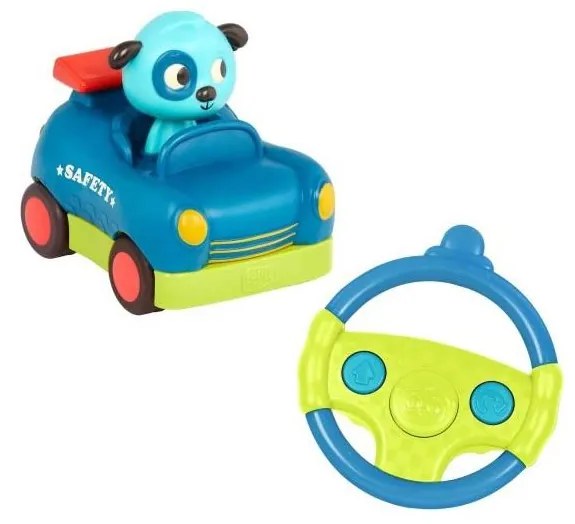B-Toys - Autíčko na diaľkové ovládanie Psík Woofer 4xAA + 2xAAA