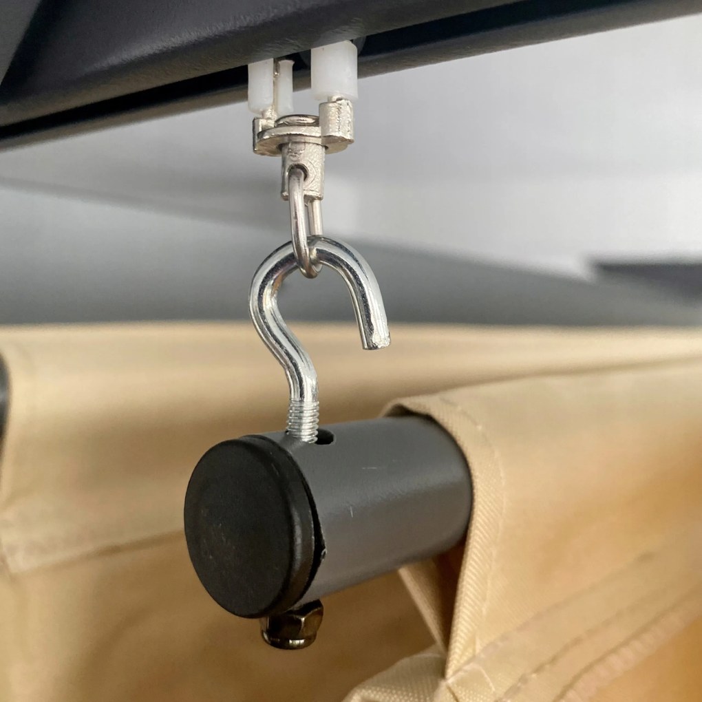 TRENDIE Pergola sivá s béžovou strechou 3x4m