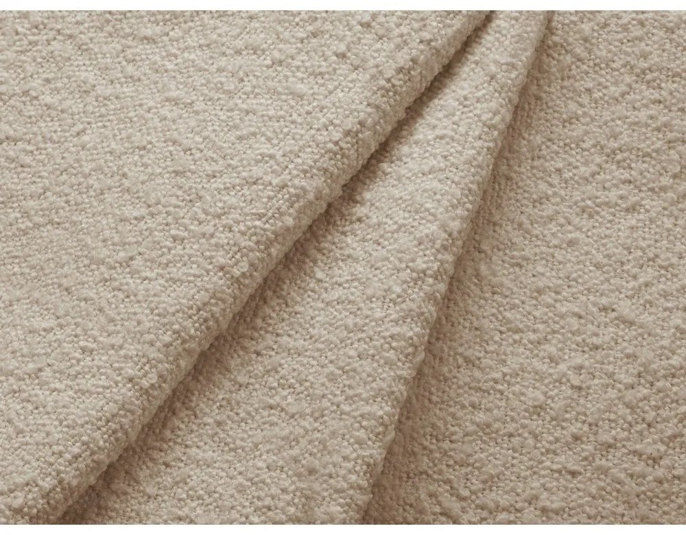 Béžový vankúš na gauč z textílie buklé Poppy – Micadoni