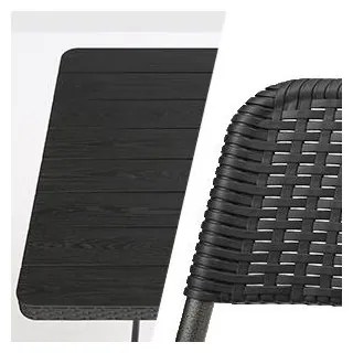 JAKS Záhradný set SC07 čierny