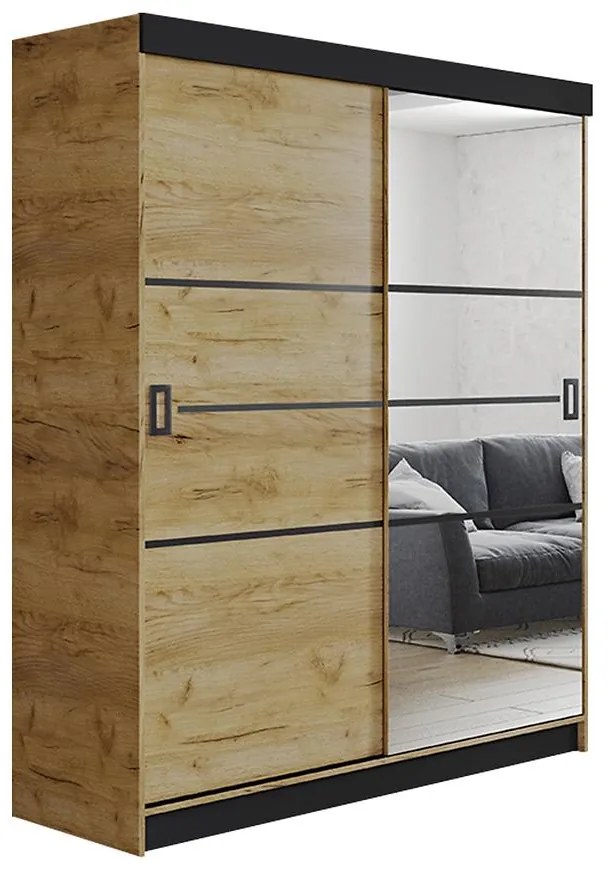 Skriňa Retro 138 4L craft / Dvierka craft