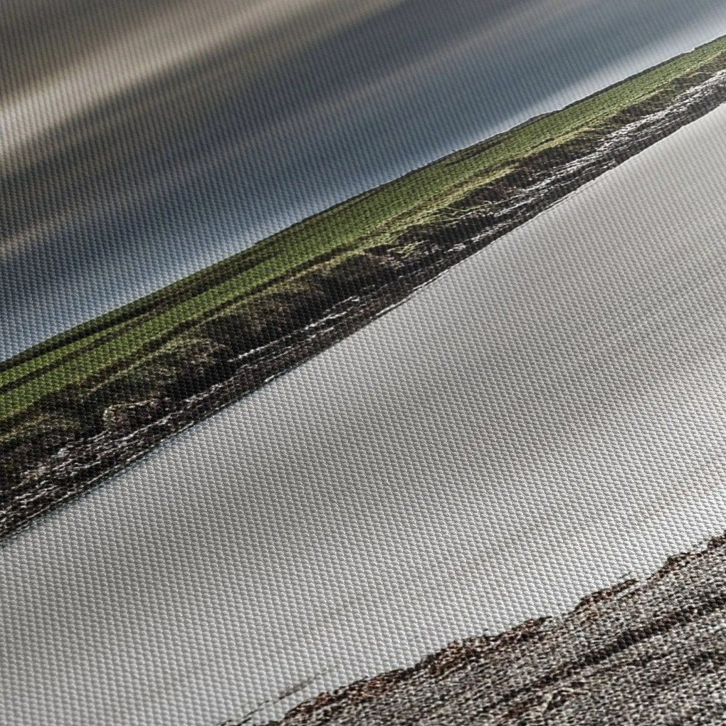 Obraz jazera za šera (120x50 cm)