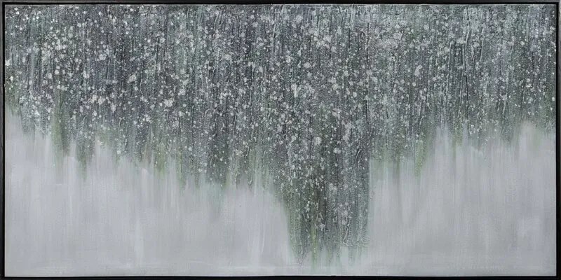 OBRAZ 618 140X70CM SIVÝ