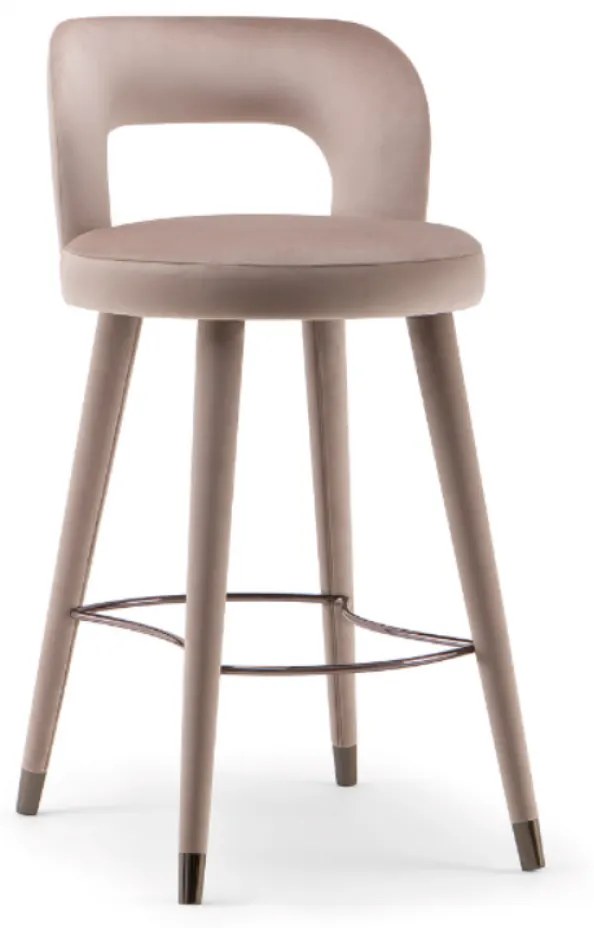 HOLLY ČALÚNENÁ BAROVÁ STOLIČKA NA MIERU barová stolička