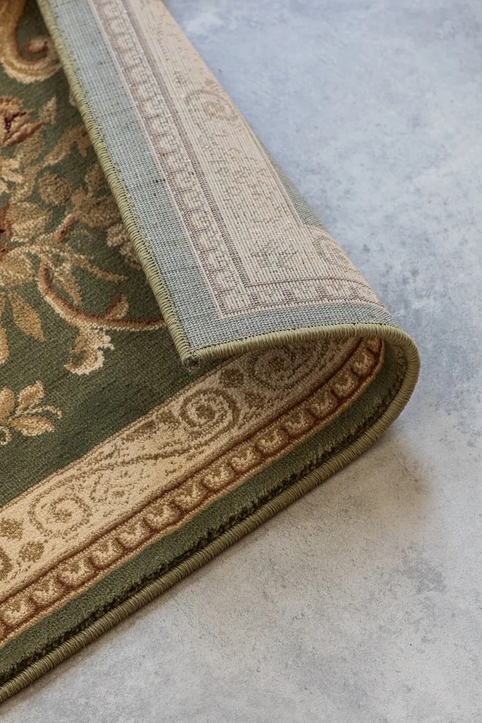 Hanse Home, Kusový koberec Herat 105996 Olive Green, 120x170, zelená, chodba / predsieň