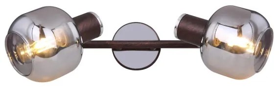 Globo 54303-2 - Bodové svietidlo PALLO 2xE14/40W/230V