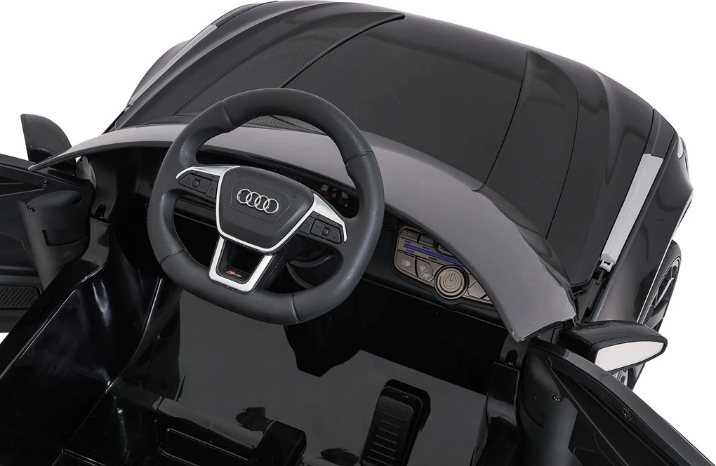 Ramiz Audi RS6 Avant GT elektrické autíčko pre deti čierne