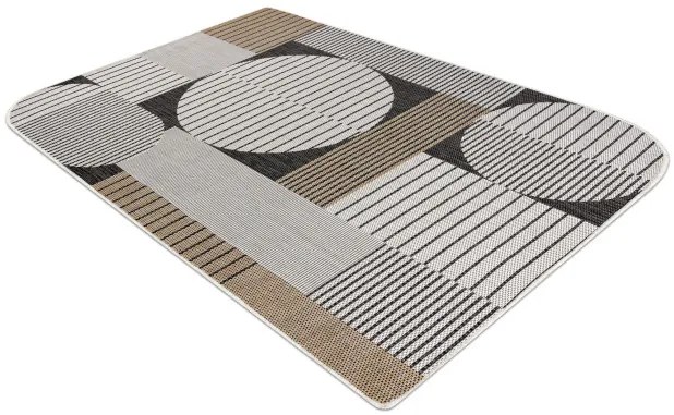 Koberec ORGANIC 2769 krémový / čierny / naturálny