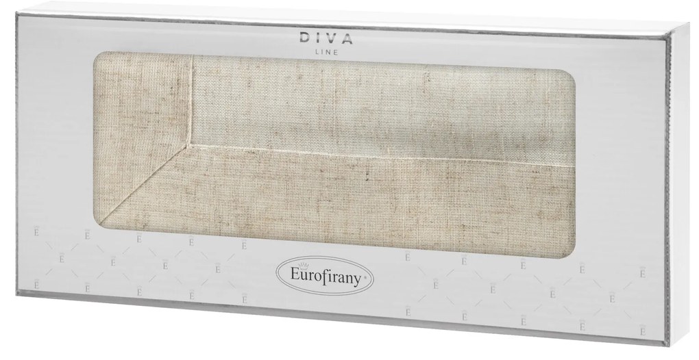 OBRUS KAREN 40X180 CM PRÍRODNÝ