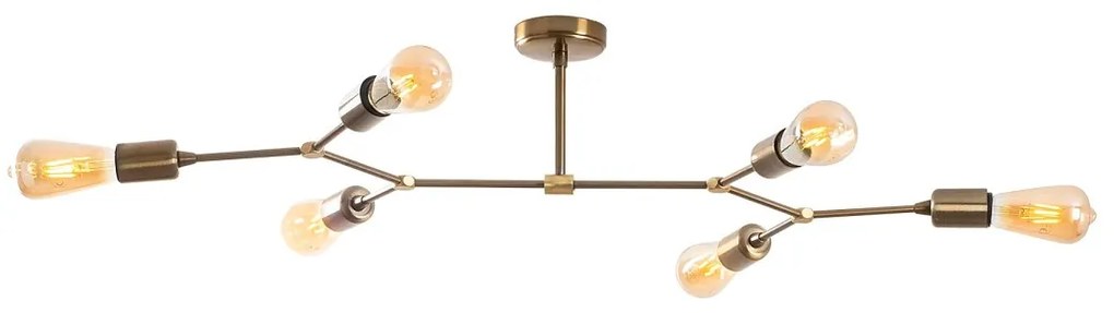 Stropné svietidlo SPARROW III medené