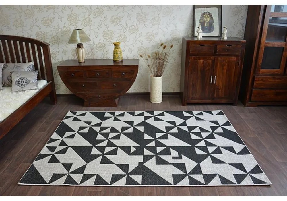Kusový koberec Orland čierny 240x330cm
