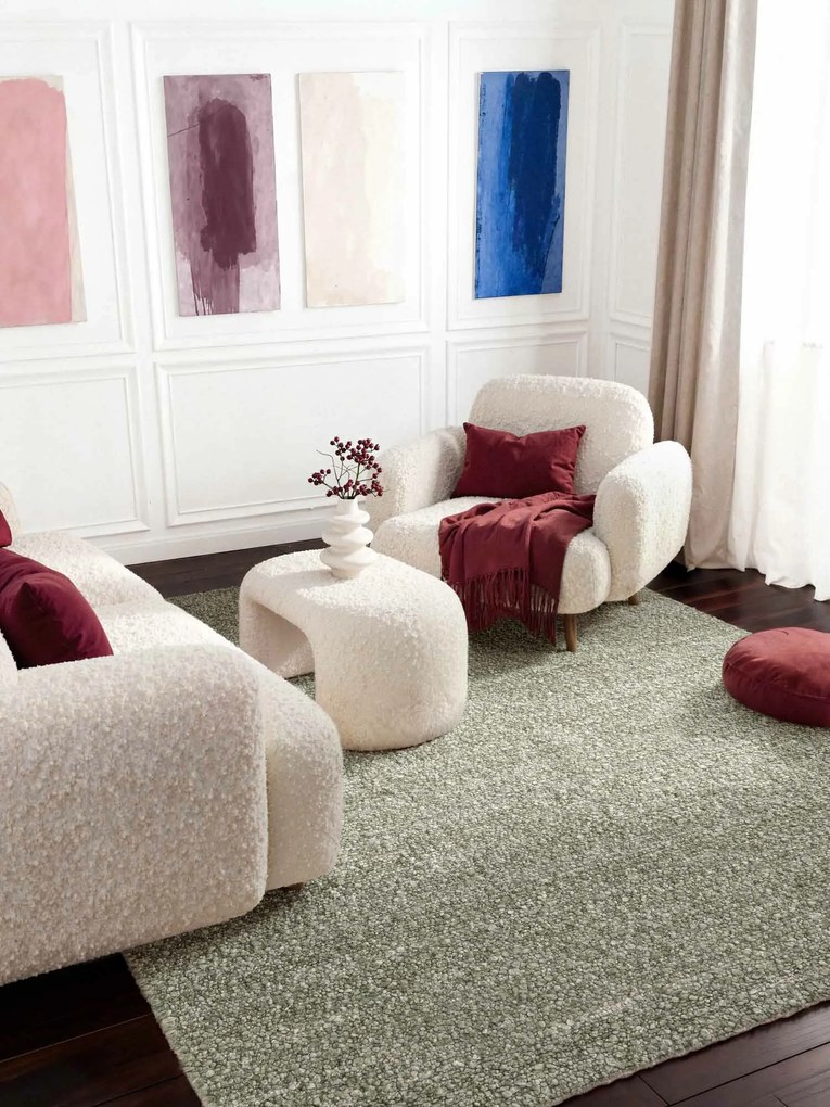 Kusový koberec Ted Baker Notting Hill 106347 Light Green, 120x170, zelená, obývacia izba, Ted Baker