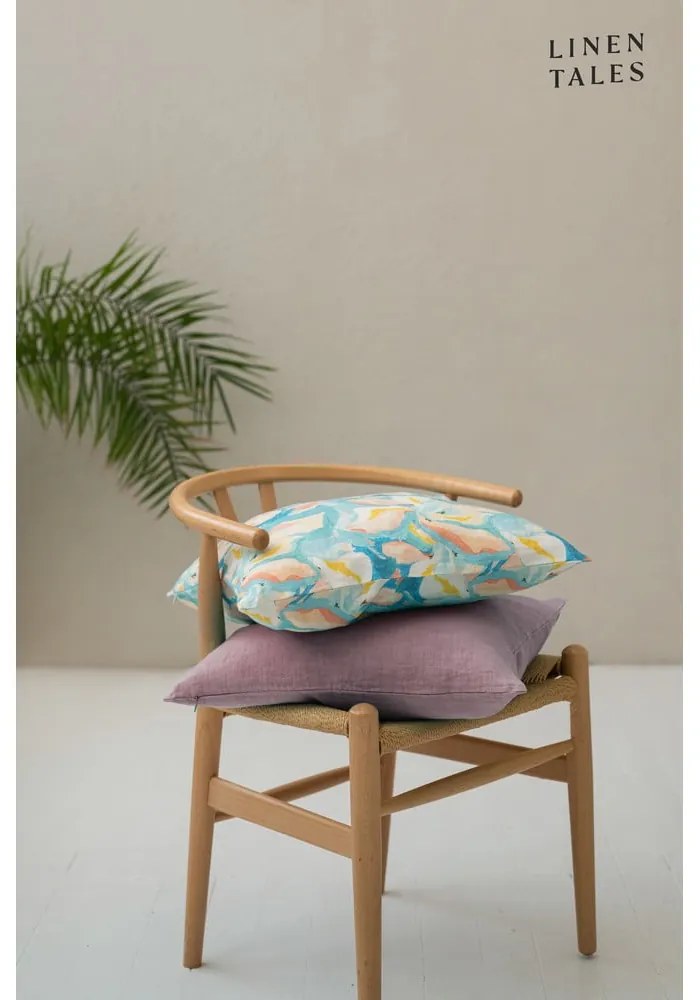 Ľanová obliečka na vankúš 40x40 cm Ashes of Roses – Linen Tales